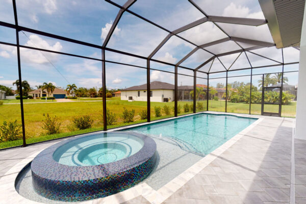 Pool: Cordoba Interior House Model In Cape Coral, FL | Pascal Construction Inc.