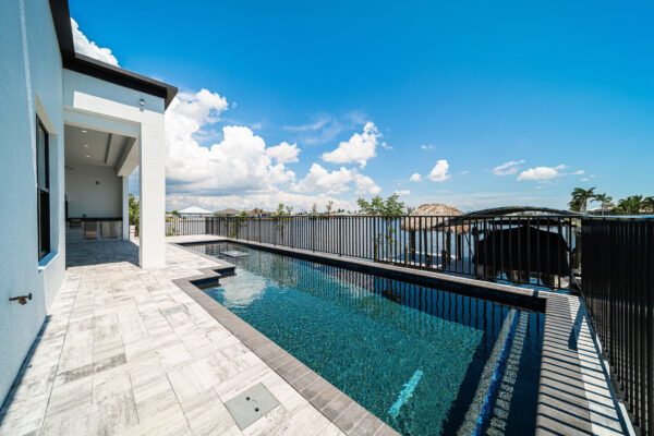 Home Model with Pool: Construction Services In Cape Coral, FL | Pascal Construction Inc.
