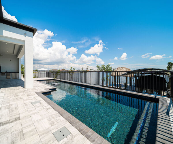 Home Model with Pool: Construction Services In Cape Coral, FL | Pascal Construction Inc.