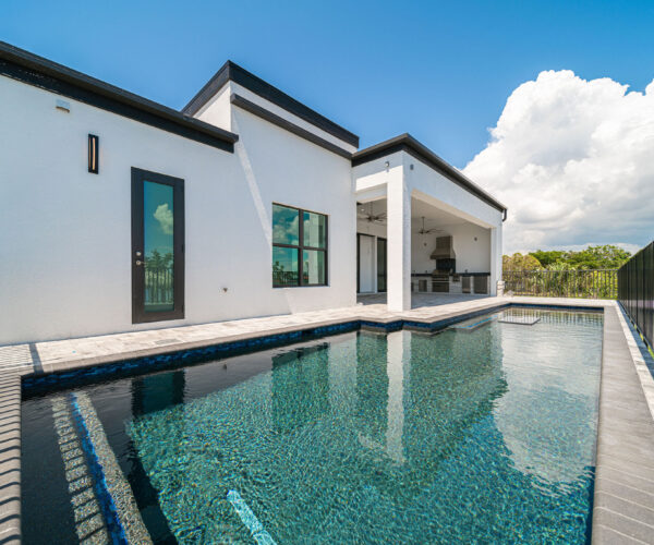 Home Model with Pool: Construction Services In Cape Coral, FL | Pascal Construction Inc.