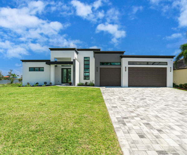 Home Building Design with Landscape: Construction Services In Cape Coral, FL | Pascal Construction Inc.