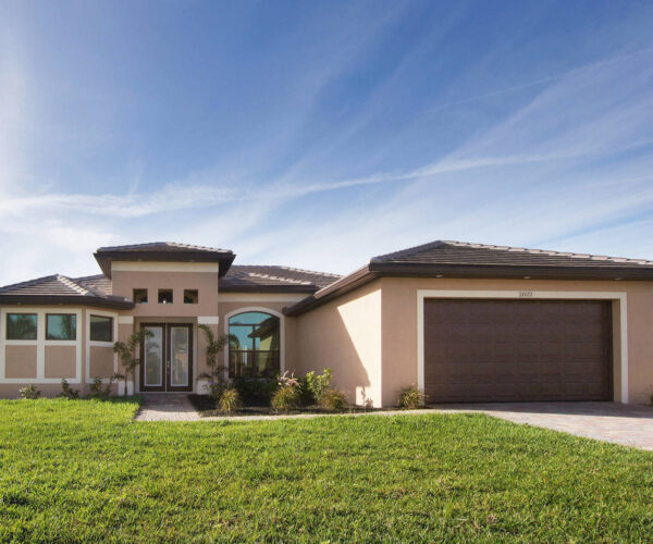 Home Building Design with Landscape: Construction Services In Cape Coral, FL | Pascal Construction Inc.