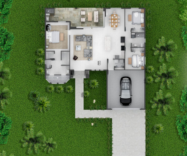 Top View Home Building Setup: Construction Services In Cape Coral, FL | Pascal Construction Inc.