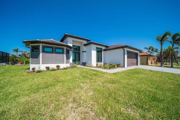 Home Building Design with Landscape: Construction Services In Cape Coral, FL | Pascal Construction Inc.