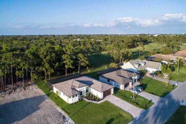 Overlooking Houses: Home Building Construction Services In Cape Coral, FL | Pascal Construction Inc.