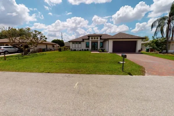 Home Building Design with Landscape: Construction Services In Cape Coral, FL | Pascal Construction Inc.