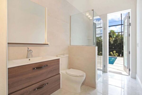 Shower and Indoor Pool: Construction Services In Cape Coral, FL | Pascal Construction Inc.