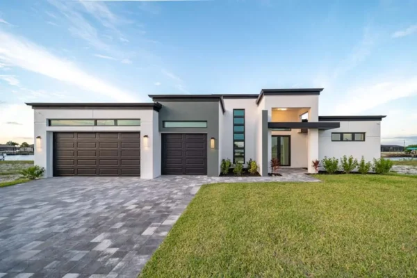 Home Building Design with Landscape: Construction Services In Cape Coral, FL | Pascal Construction Inc.